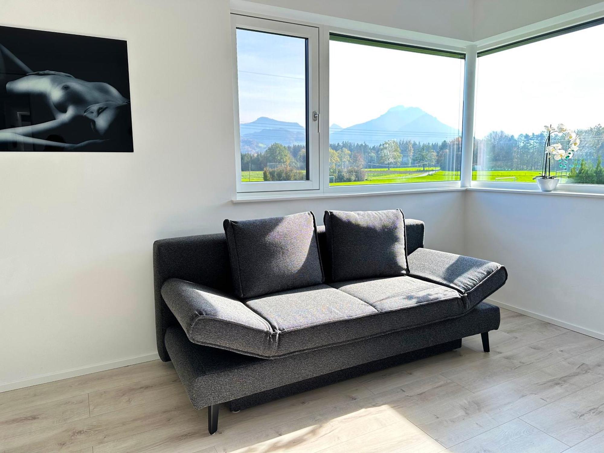 Ferienwohnung Black White Raubling Esterno foto